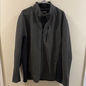 IZOD Gray Full-Zip Jacket